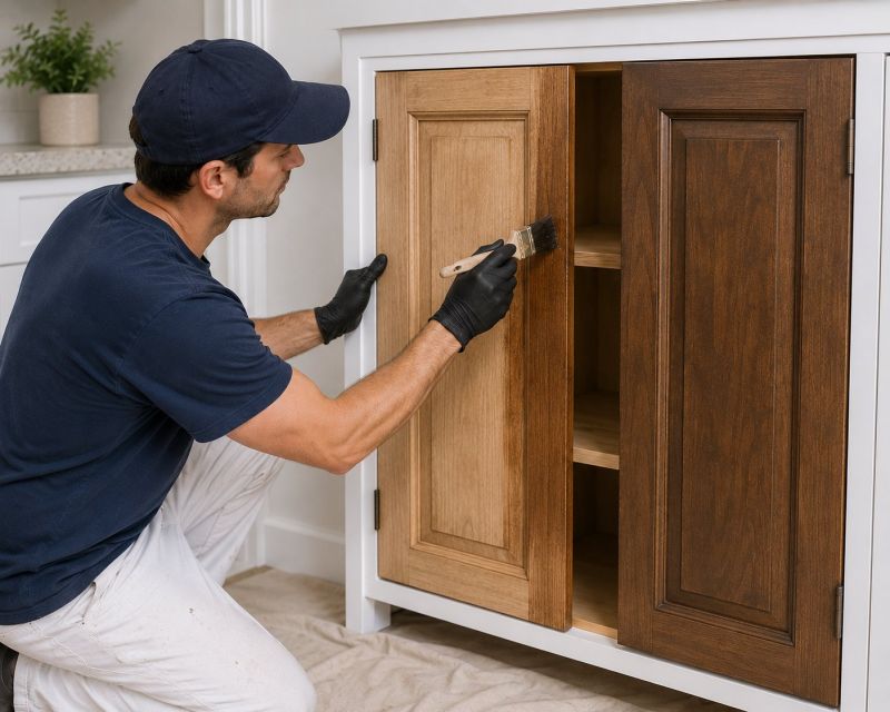 Kitchen Cupboard Refinishing in Indianapolis, IN